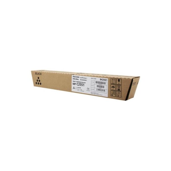 Ricoh Aficio MP-C2051/MP-C2551 Negro Cartucho de Toner Original - 842061/841504/841587/842465
