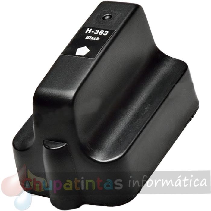 HP 363 Negro Cartucho de Tinta Genérico - Reemplaza C8721EE/C8719EE-1
