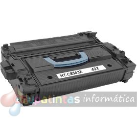HP C8543X Negro Cartucho de Tóner Genérico - Reemplaza 43X