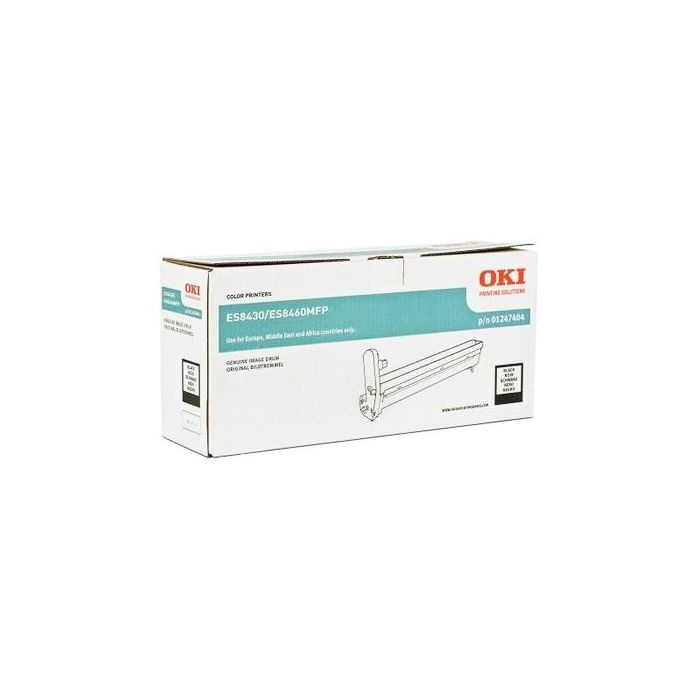 OKI Executive ES8430/ES8451/ES8460MFP/ES8461 Negro Tambor de Imagen Original - 01247404 (Drum)