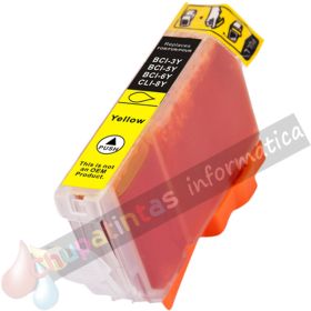 Canon CLI8 Amarillo Cartucho de Tinta Genérico - Reemplaza 0623B001
