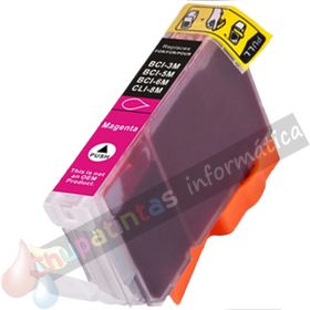 Canon CLI8 Magenta Cartucho de Tinta Genérico - Reemplaza 0622B001