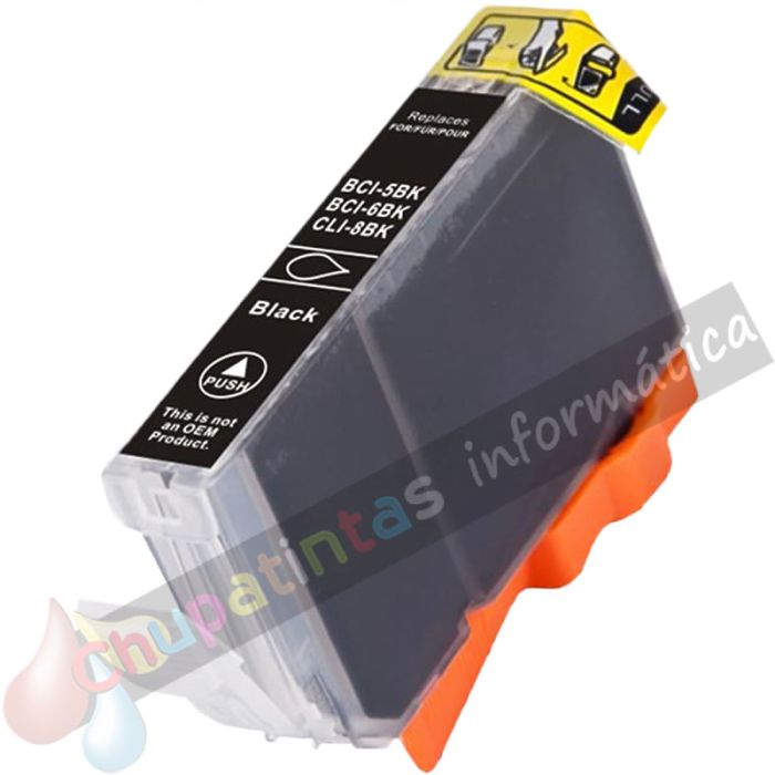 Canon CLI8 Negro Cartucho de Tinta Genérico - Reemplaza 0620B001