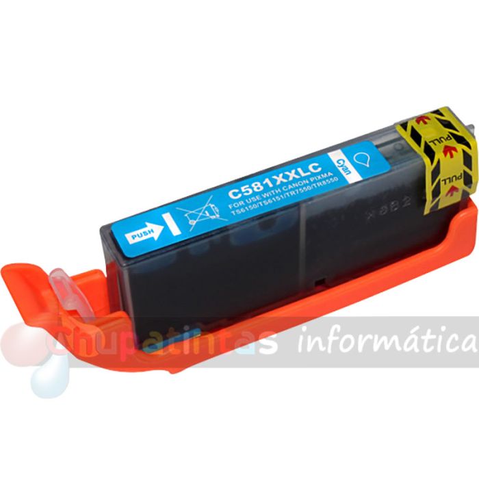 Canon CLI581XXL Cian Cartucho de Tinta Genérico - Reemplaza 1995C001/2103C001/2049C001