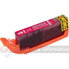 Canon CLI581XXL Magenta Cartucho de Tinta Genérico - Reemplaza 1996C001/2104C001/2050C001