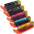 Canon PGI580/CLI581 Pack de 5 Cartuchos de Tinta Genericos