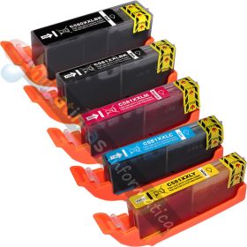 Canon PGI580/CLI581 Pack de 5 Cartuchos de Tinta Genericos