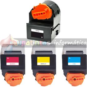 Canon C-EXV21 Pack Ahorro 4 Cartuchos de Tóner Genéricos-1