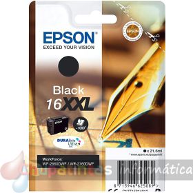 Epson T1681 (16XXL) Negro Cartucho de Tinta Original - C13T16814012