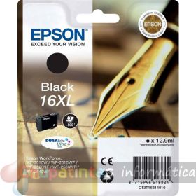Epson T1631 Negro Cartucho de Tinta Original - C13T16314012