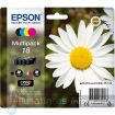 Epson T1806 (18) Pack de 4 Cartuchos de Tinta Originales - C13T18064012