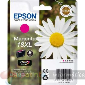 Epson T1813 (18XL) Magenta Cartucho de Tinta Original - C13T18134012