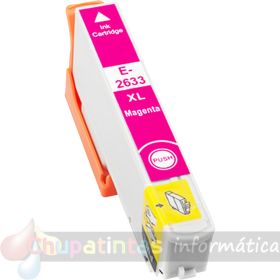 Epson T2633/T2613 (26XL) Magenta Cartucho de Tinta Genérico - Reemplaza C13T26334012/C13T26134012