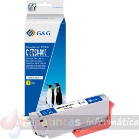 G&G Epson T2634/T2614 (26XL) Amarillo Cartucho de Tinta Generico - Reemplaza C13T26344012/C13T26144012