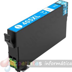 Epson 405XL Cyan Cartucho de Tinta Genérico - Reemplaza C13T05H24010/C13T05G24010