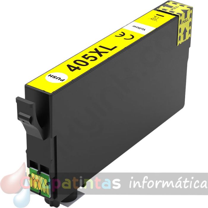 Epson 405XL Amarillo Cartucho de Tinta Genérico - Reemplaza C13T05H44010/C13T05G44010