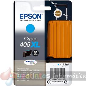 Epson 405XL Cyan Cartucho de Tinta Original - C13T05H24010