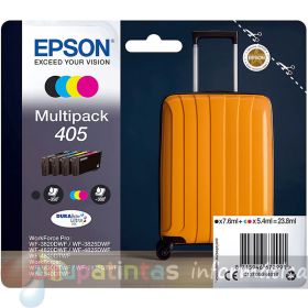 Epson 405 Pack de 4 Cartuchos de Tinta Originales - C13T05G64010