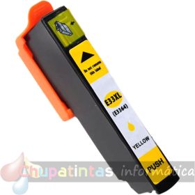 Epson T3364/T3344 (33XL) Amarillo Cartucho de Tinta Genérico - Reemplaza C13T33644012/C13T33444012-1