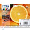 Epson T3357 (33XL) Pack de 5 Cartuchos de Tinta Originales - C13T33574011