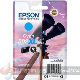 Epson 502XL Cyan Cartucho de Tinta Original - C13T02W24010