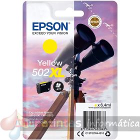 Epson 502XL Amarillo Cartucho de Tinta Original - C13T02W44010
