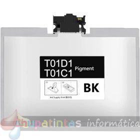 Epson T01D1/T01C1 Negro Cartucho de Tinta Pigmentada Genérico - Reemplaza C13T01D100/C13T01C100