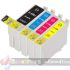 EPSON T1005 Pack Ahorro 4 Cartuchos de Tinta Genéricos: T1001+T1002+T1003+T1004