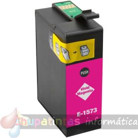 Epson T1573 Magenta Cartucho de Tinta Pigmentada Genérico - Reemplaza C13T15734010