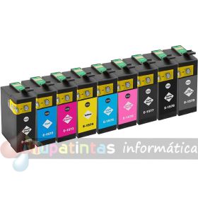 EPSON T157-Series Pack de 9 Cartuchos de Tinta Genéricos