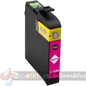 Epson T1593 Magenta Cartucho de Tinta Pigmentada Genérico - Reemplaza C13T15934010