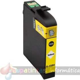 Epson T1594 Amarillo Cartucho de Tinta Pigmentada Genérico - Reemplaza C13T15944010
