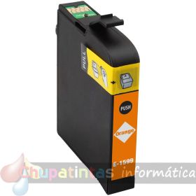Epson T1599 Naranja Cartucho de Tinta Pigmentada Genérico - Reemplaza C13T15994010
