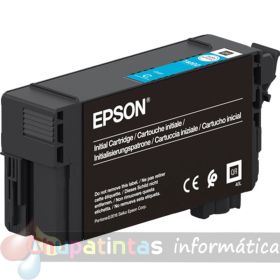 Epson T40C2 Cian Cartucho de Tinta UltraChrome XD2 Original C13T40C240