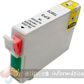 Epson T0870 Optimizador de Brillo Cartucho de Tinta Genérico - Reemplaza C13T08704010