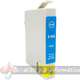 Epson T0962 Cyan Cartucho de Tinta Genérico - Reemplaza C13T09624010