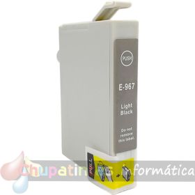 Epson T0967 Negro Light Cartucho de Tinta Genérico - Reemplaza C13T09674010