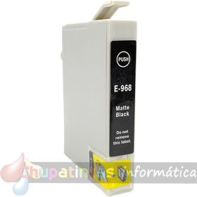 Epson T0968 Negro Mate Cartucho de Tinta Genérico - Reemplaza C13T09684010