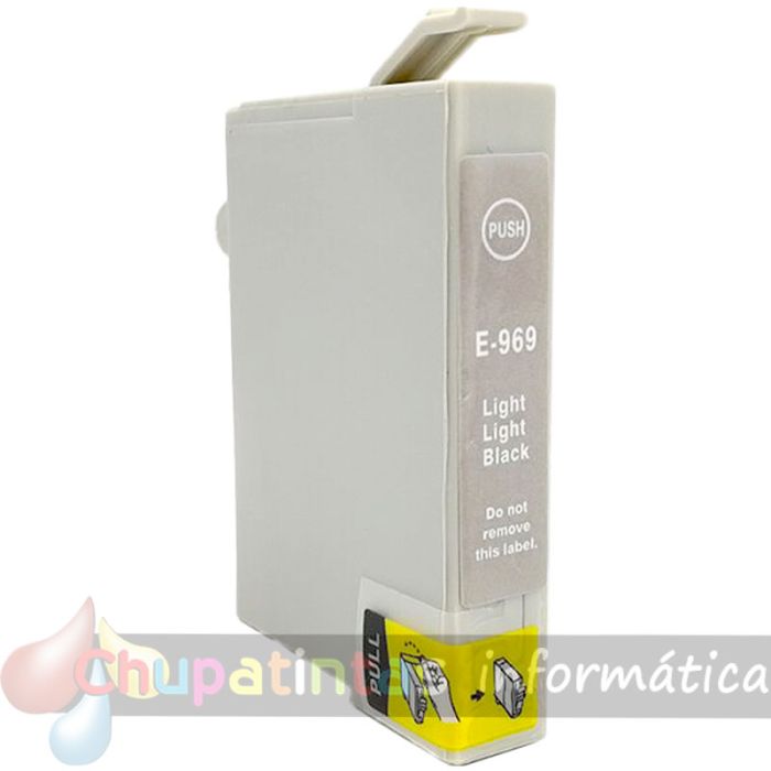 Epson T0969 Negro Light Light Cartucho de Tinta Genérico - Reemplaza C13T09694010