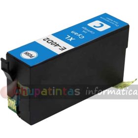 Epson T40D2 Cian Cartucho de Tinta Pigmentada Genérico - Reemplaza C13T40D240/C13T40C240