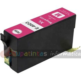 Epson T40D3 Magenta Cartucho de Tinta Pigmentada Genérico - Reemplaza C13T40D340/C13T40C340