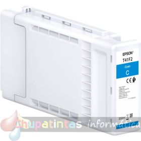 Epson T41F2 Cian Cartucho de Tinta UltraChrome XD2 Original - C13T41F240