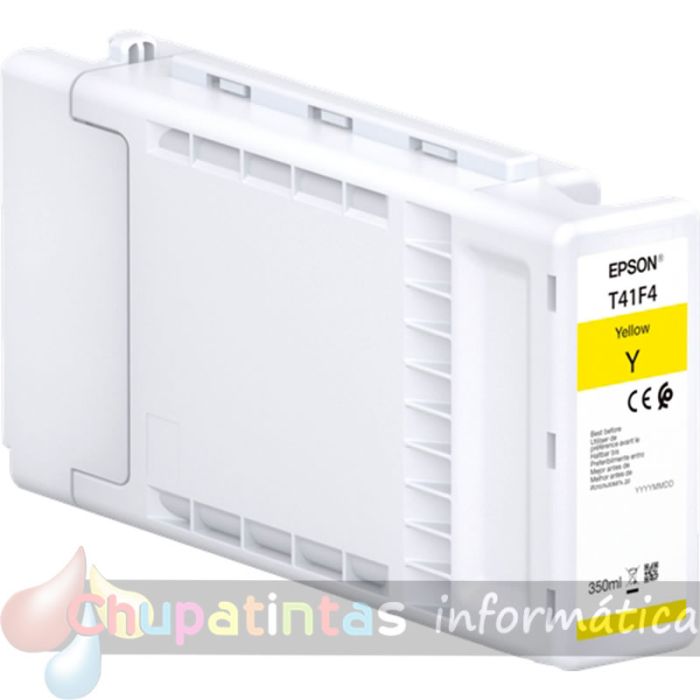 Epson T41F4 Amarillo Cartucho de Tinta UltraChrome XD2 Original - C13T41F440