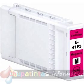 Epson T41F3 Magenta Cartucho de Tinta Pigmentada Genérico - Reemplaza C13T41F340/C13T41R340
