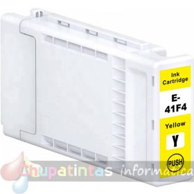 Epson T41F4 Amarillo Cartucho de Tinta Pigmentada Genérico - Reemplaza C13T41F440/C13T41R440