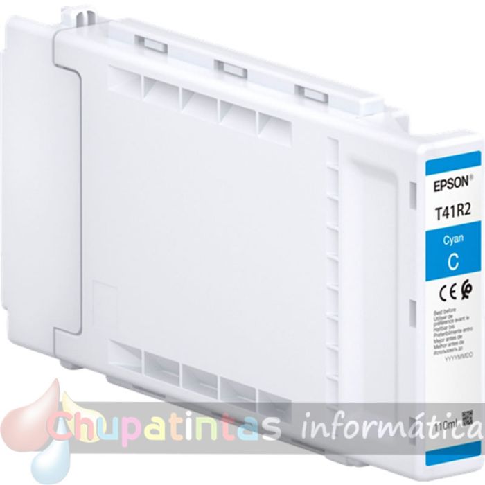 Epson T41R2 Cyan Cartucho de Tinta UltraChrome XD2 Original - C13T41R240