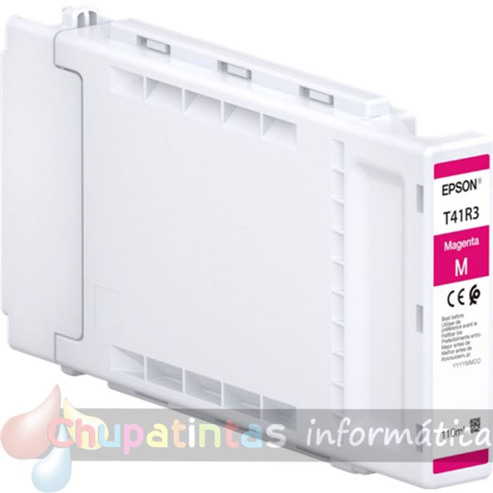 Epson T41R3 Magenta Cartucho de Tinta UltraChrome XD2 Original - C13T41R340