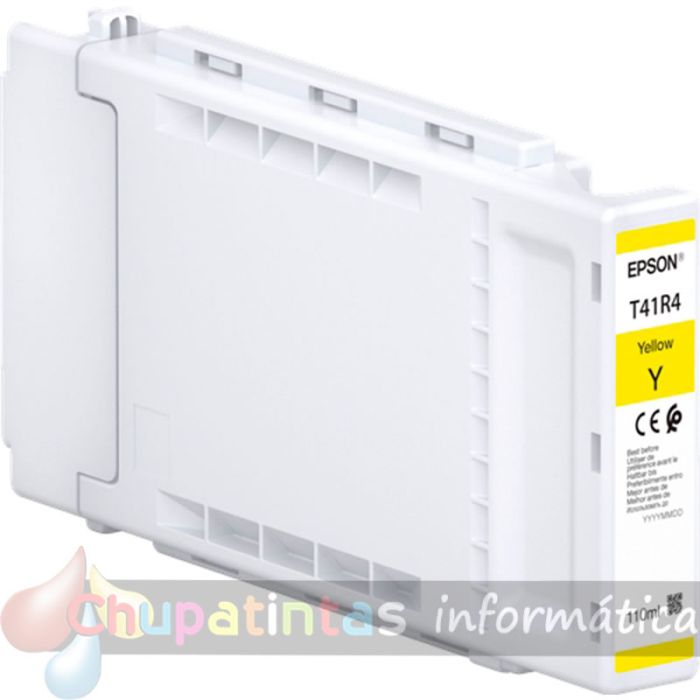 Epson T41R4 Amarillo Cartucho de Tinta UltraChrome XD2 Original - C13T41R440