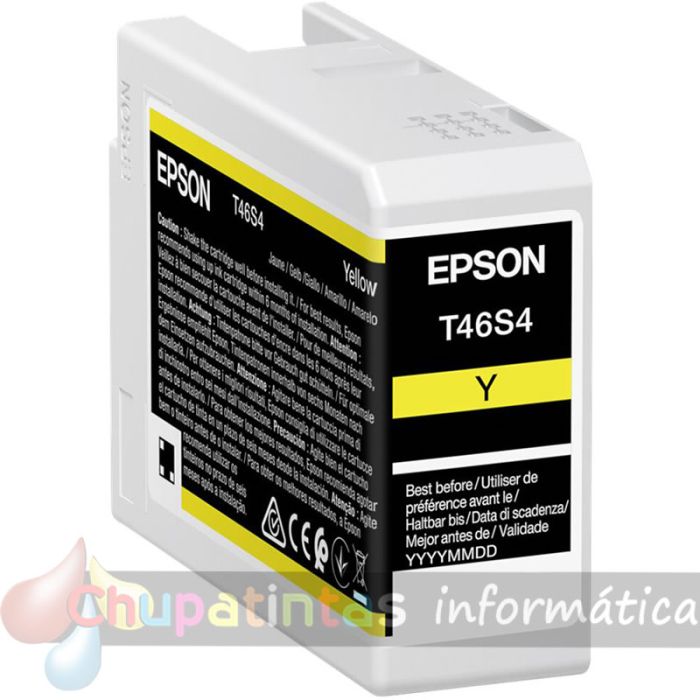 Epson T46S4 Amarillo Cartucho de Tinta Original - C13T46S400
