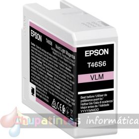 Epson T46S6 Magenta Light Vivido Cartucho de Tinta Original - C13T46S600